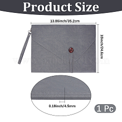 Rectangle PU Leather File Pockets&nbsp;AJEW-WH20070-208A