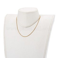 304 Stainless Steel Box Chains Bracelets and Necklaces Set&nbsp;SJEW-JS01180
