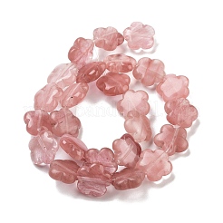 Cherry Quartz Glass Beads Strands&nbsp;G-F769-B01-01