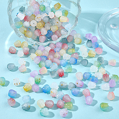 450Pcs 9 Colors Opaque Acrylic Beads&nbsp;OACR-BM0001-14