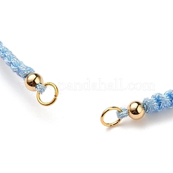Adjustable Braided Polyester Cord Bracelet Making&nbsp;AJEW-JB00760-04