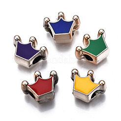 UV Plating Acrylic European Beads&nbsp;OACR-T005-97KC