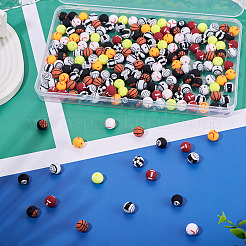 220Pcs 11 Styles Handmade 8 Ball Polymer Clay Beads&nbsp;CLAY-TA0001-88