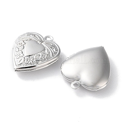Rack Plating Brass Locket Pendants&nbsp;KK-F090-03P