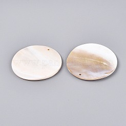 Natural Freshwater Shell Big Pendants&nbsp;SHEL-Q028-14