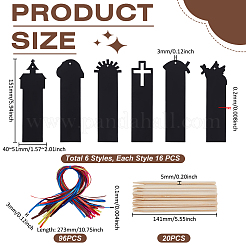 Bookmarks Making Kits&nbsp;DIY-WH0308-888