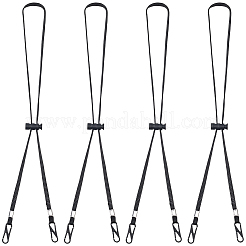 12Pcs Polyester Hat Flexible Removable Chin Cord&nbsp;AJEW-CP0010-12