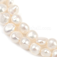 Natural Cultured Freshwater Pearl Beads Strands&nbsp;PEAR-P064-19D-13A