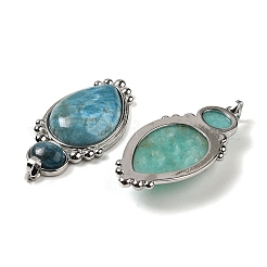 Natural Mixed Stone Pendants&nbsp;G-C096-04P
