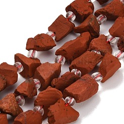 Natural Red Jasper Beads Strands&nbsp;GG-CBA0B77-A22-02