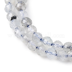 Natural Aquamarine Beads Strands&nbsp;G-F509-10-3mm