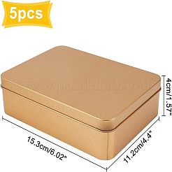 Rectangular Empty Tinplate Boxes&nbsp;CON-OC0001-06MG