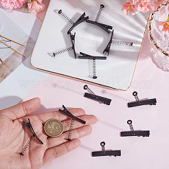 Metal Alligator Hair Clips&nbsp;OHAR-WH0021-95A