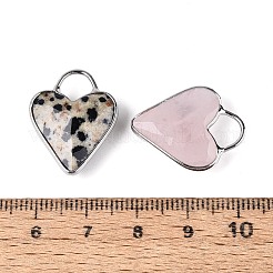 Natural & Synthetic Mixed Stone Faceted Pendants&nbsp;G-Q601-03P