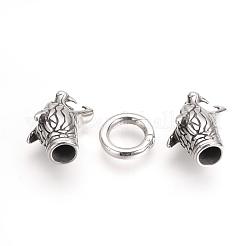 304 Stainless Steel Spring Gate Rings&nbsp;STAS-Q209-30