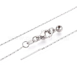 Brass Boston Link Chain Necklaces&nbsp;NJEW-B119-01P