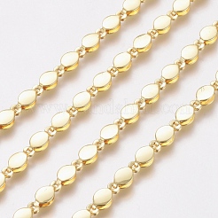Brass Handmade Beaded Chain&nbsp;CHC-G006-17G