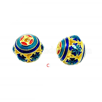 Brass Enamel Beads&nbsp;PW23030876706-1