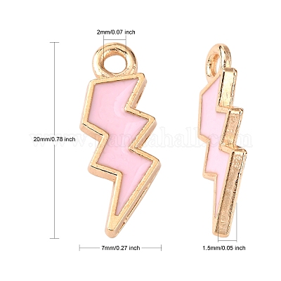 Alloy Enamel Pendants&nbsp;X-ENAM-N054-025C-1