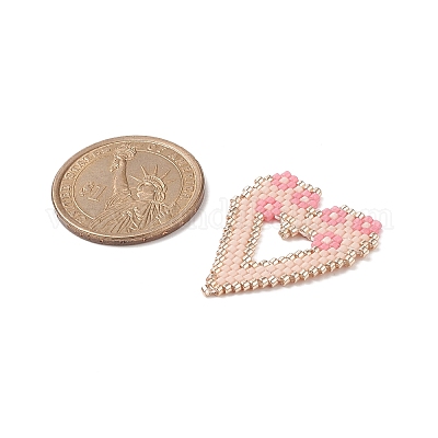 2Pcs 2 Style Handmade MIYUKI Japanese Seed Beads&nbsp;PALLOY-MZ00027-1