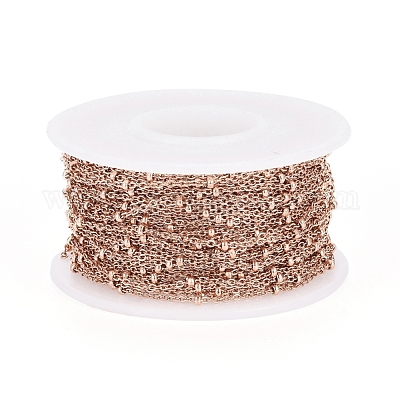 304 Stainless Steel Satellite Chains&nbsp;CHS-G013-02RG-1