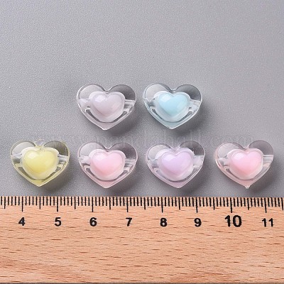 Transparent Acrylic Beads&nbsp;X-TACR-S152-08A-1