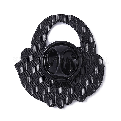 Black Alloy Brooches&nbsp;JEWB-G035-01C-1