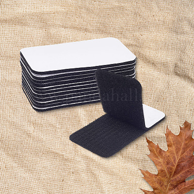 20pcs Self-adhesive Nylon with Polyester Hook and Loop Tapes&nbsp;AJEW-SP0003-22B-1