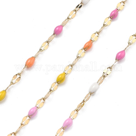 304 Stainless Steel Dapped Chains CHS-P021-05G-1