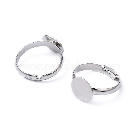Brass Pad Ring Base Findings EC022-1