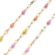 304 Stainless Steel Dapped Chains&nbsp;CHS-P021-05G-1