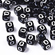 Opaque Acrylic Beads&nbsp;X-SACR-N002-01Q-1