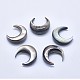 Natural Black Lip Shell Cabochons&nbsp;SSHEL-P015-80B-20mm-1