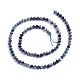 Natural Sodalite Beads Strands&nbsp;G-E560-E01-4mm-2