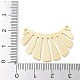 Rack Plating Brass Pendants&nbsp;KK-K351-04G-3