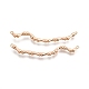 Brass Connector Charms&nbsp;KK-C005-17G-1