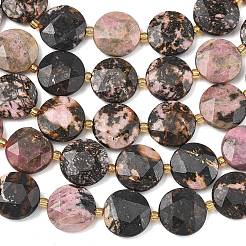 Natural Rhodonite Beads Strands&nbsp;G-A292-A07-01