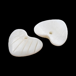 Natural Freshwater Shell Carved Pendants&nbsp;SHEL-K006-70D