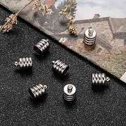 Brass Cord Ends&nbsp;LS-KK-D218-11x8-P