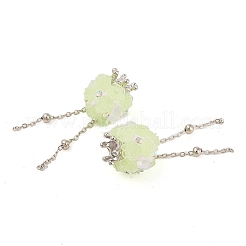 Handmade Luminous Polymer Clay Rhinestone Beads&nbsp;CLAY-H003-11P-02