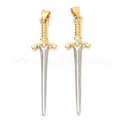 Rack Plating Brass Pendants&nbsp;X-KK-A185-11G