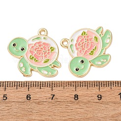 Alloy Enamel Pendants&nbsp;AL-CBA7E34-01B-G