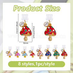 8Pcs Plastic Mobile Dustproof Plugs&nbsp;HJEW-WH00151
