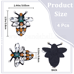 Bee Rhinestone Appliques&nbsp;DIY-GF0008-66