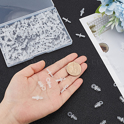 200Pcs Plastic Foam Ornaments Hanger Caps&nbsp;FIND-AR0003-42B