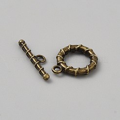 Alloy Toggle Clasps&nbsp;FIND-WH0817-166AB
