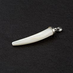 Natural Trochid Shell/Trochus Shell Pendants&nbsp;SSHEL-M021-11
