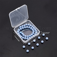 Natural Angelite Beads Strands&nbsp;G-AR0001-81