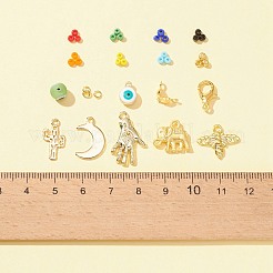 DIY Evil Eye Bracelet Necklace Making Kit&nbsp;DIY-FS0004-28