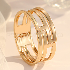 Hollowed Zinc Alloy Hinged Bangles for Women&nbsp;FS-WG91BC7-01